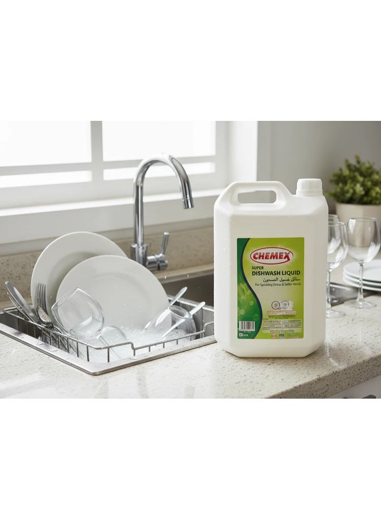 CHEMEX DISH WASH SUPER 5 Ltr